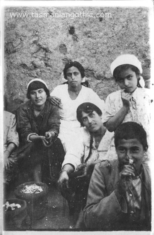 group of Jewish settlers